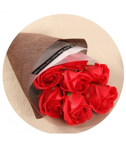 GC191 - Valentine 's Day gift SOAP bouquet gift box